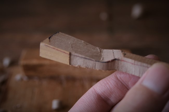 木製アイス・スプーンの作り方