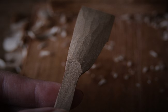 木製アイス・スプーンの作り方
